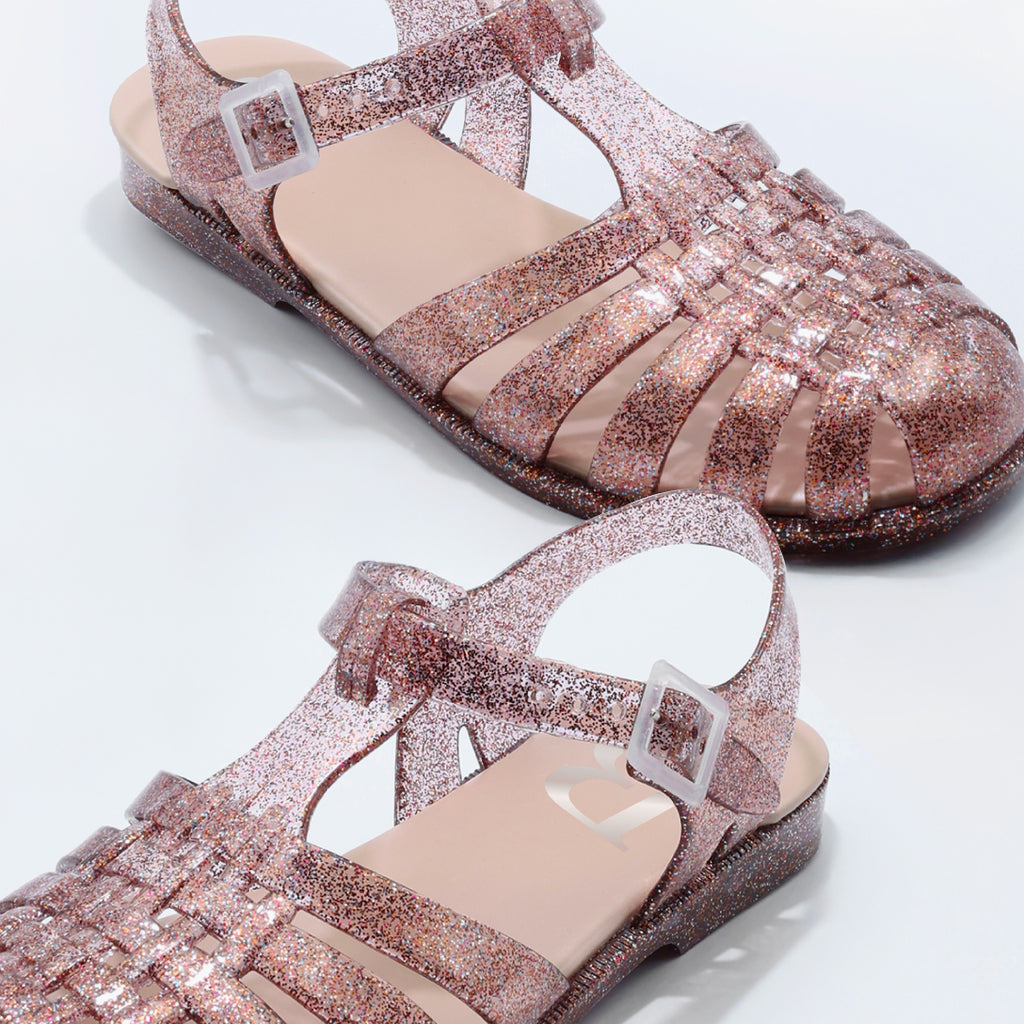 Berrybenka รองเท้าผู้หญิง รุ่น Sofia Molly Jelly Sandal รองเท้าแตะเจลลี่ รองเท้าสวมแฟชั่น (สี Pink)