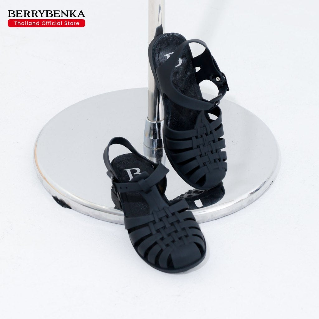 Berrybenka รองเท้าผู้หญิง รุ่น Sofia Melly Jelly Sandal รองเท้าแตะเจลลี่ รองเท้าสวมแฟชั่น