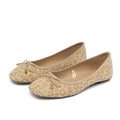 Berrybenka รองเท้าผู้หญิง รุ่น Sofia Micca Ballerina Flat Beige รองเท้าบัลเลริน่า ส้นแบนหัวมน