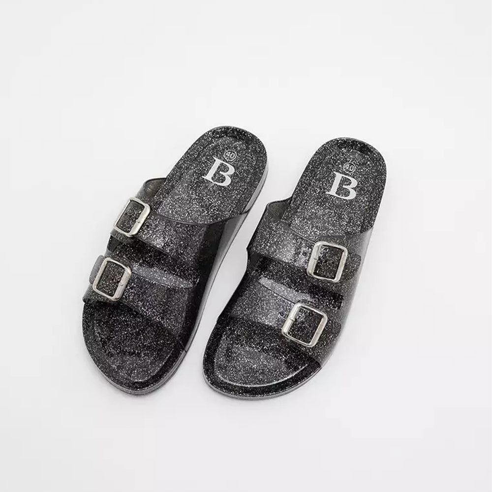 Berrybenka รองเท้าผู้หญิง รุ่น Sofia Melda Jelly Sandal รองเท้าแตะเจลลี่ รองเท้าสวมแฟชั่น