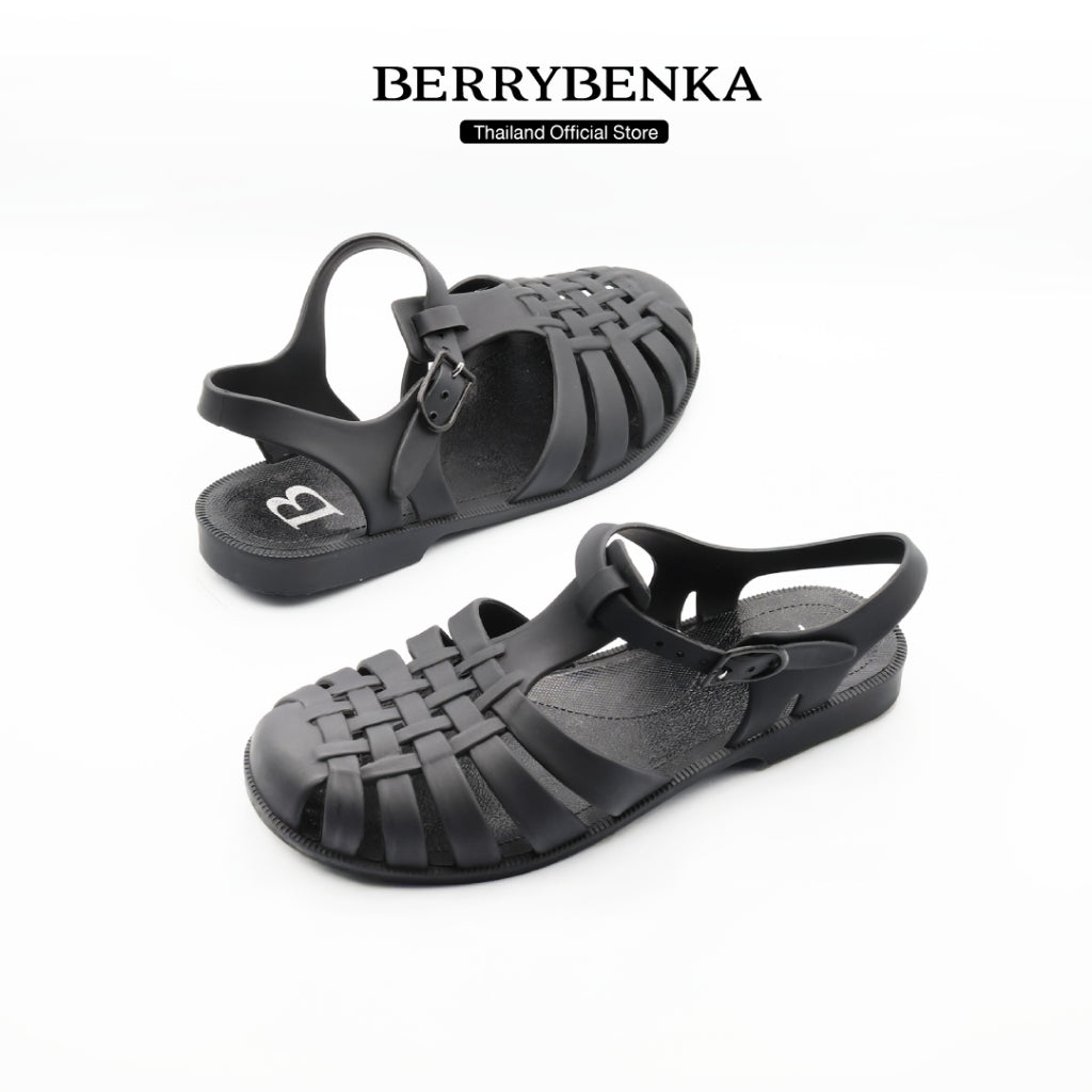 Berrybenka รองเท้าผู้หญิง รุ่น Sofia Melly Jelly Sandal รองเท้าแตะเจลลี่ รองเท้าสวมแฟชั่น