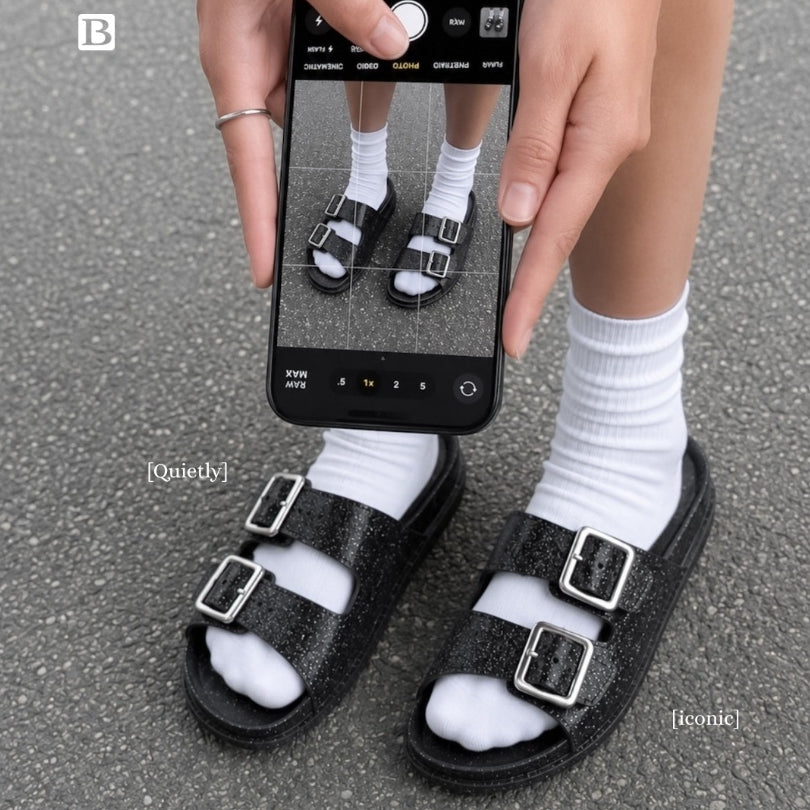 Berrybenka รองเท้าผู้หญิง รุ่น Sofia Melda Jelly Sandal รองเท้าแตะเจลลี่ รองเท้าสวมแฟชั่น