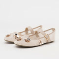 Berrybenka รองเท้าผู้หญิง รุ่น Sofia Mala Beaded Mary Jane Beige รองเท้าตาข่าย แมรี่เจน ประดับลูกปัด (สี Beige)